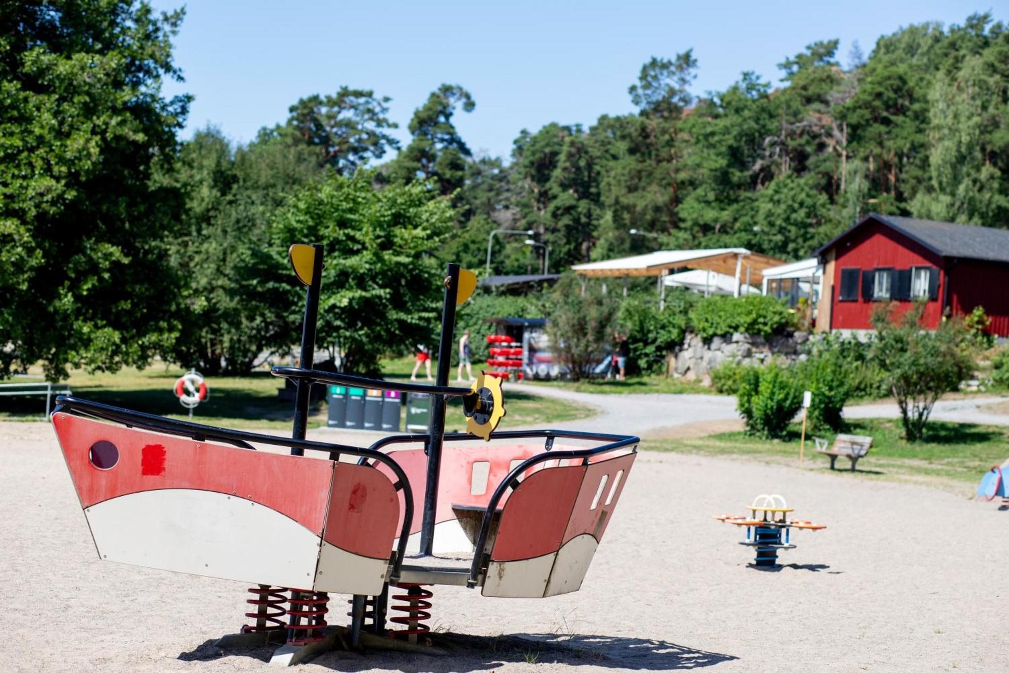 Stockholm Aengby Camping Exterior photo